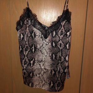 Cheetah Print Tank Top